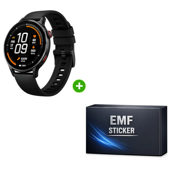 Items Shore 1 Smart Watch 67% OFF + 1 EMF Sticker